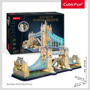 CUBICFUN Beleuchtetes 3D-Puzzle Tower Bridge 222 Teile