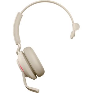 JABRA Evolve2 65 monaural MS USB-C Bluetooth beige