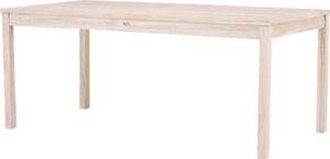 FURNLUX Esstisch Kenia Beige 90cm / Hauptfarbe: Beige / Abmessungen: 90 x 180 x 75 cm