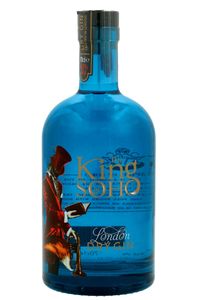 The King Of Soho London Gin 42% 0,7l (holá fľaša)