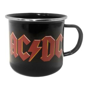 AC/DC Tasse LOGO Emaille Kaffeebecher