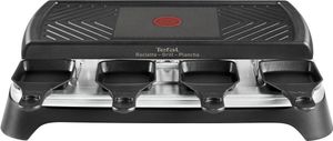 Tefal Tefal Gourmet Set - RE4598 - 8 Raclette - 1350W - 55.3 x 32cm - Inkl. 8 Pfännchen