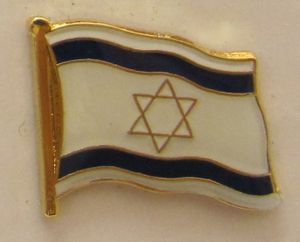 Israel Pin Anstecker Flagge Fahne Nationalflagge