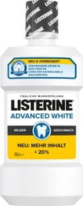 Listerine Mundspülung - Advanced White Mild - 600ml