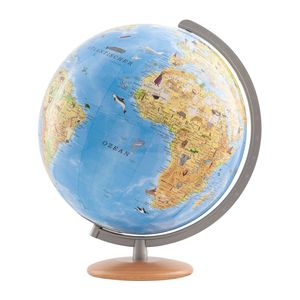 Weltkugel drehend  15 cm Globus Erdball Erde Kugel Erdkugel Tisch Deko 