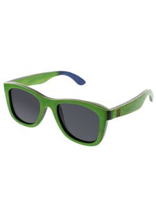 VeyRey aus Holz polarisierend Sonnenbrille Nerd Metasequoia grün