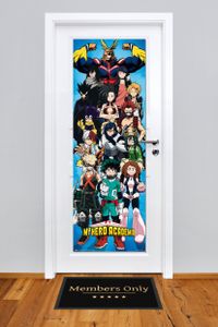 My Hero Academia All Characters Filmposter XXL Poster Tür-Poster - Größe 53x158