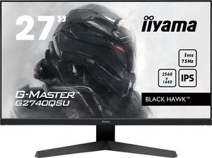 Iiyama G-MASTER G2740QSU-B1 Monitor, 1 ms, 68,6 cm, 27 Zoll, 2560 x 1440 Pixel, 250 cd/m²