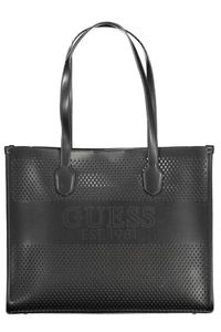 GUESS JEANS Bag Ladies Textile Black SF20113 - Velikost: One Size Only