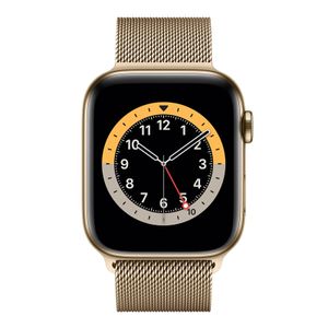 Apple Apple Watch Series 6 (44mm) GPS+4G mit Milanaise-Armband, gold