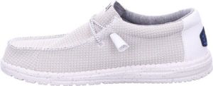 Hey Dude Shoes Mokassins Schnürschuhe Wally Sport Mesh Herren 31373537323036 Weiß 45 EU