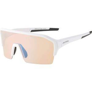 Alpina Ram HR Q-Lite V White Matt/Blue Okulary rowerowe