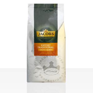 JACOBS Kaffeebohnen Professional Export Traditional Crema markant 8 x 1 kg Bohnenkaffee