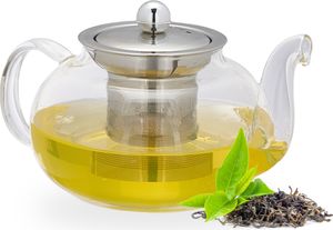 relaxdays Čajník so sitkovou vložkou 600 ml