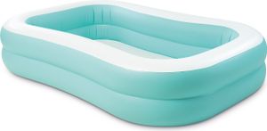 INTEX 57181NP - Brouzdaliště - Rodinný bazén (229x152x48cm) Děti se v létě cákají kolem sebe