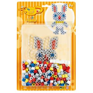 HAMA Bügelperlen maxi "Kaninchen" im Blister 250 Bügelperlen