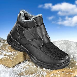Herrenstiefel mit Klett, gefüttert, Größe:43 Herrenstiefel mit Klett, gefüttert, Größe:43