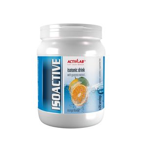 Activlab ISOACTIVE Isotonic Drink 630g, optimale Zusammensetzung aus Elektrolyten, Mineralstoffen, Kohlenhydraten und B-Vitaminen - Orange