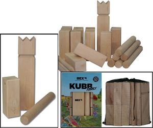 Bex Holzspiel Kubb in Box Basic 511014