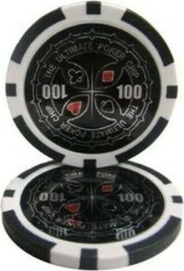 Pegasi Pokerchip 100 - 11.5g - Casino Pokerchips - Spielchips Wertmarken - Poker Chips - Casino Pokerset - Texas Hold'em Poker Chips - Poker-Chips - 25 stücks