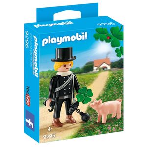 Playmobil 9296 Schornsteinfeger mit Glücksschweinchen