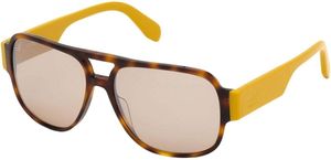 Adidas OR0006 52L Shine Classical Havana Yellow/Mirror Roviex Lifestyle okulary