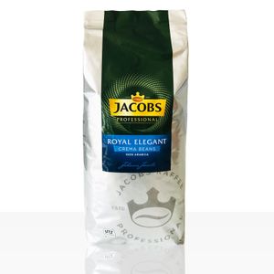 Jacobs Professional Caffe Crema Royal Elegant - 1kg Kaffeebohnen, 100% Arabica