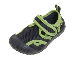 Playshoes - Aqua-Sandalen für Kinder - Marine/grün