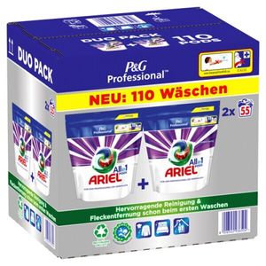 Ariel All-in-1 Pods Color Waschmittel 110 Waschladungen, (2 x 55 Kapseln)