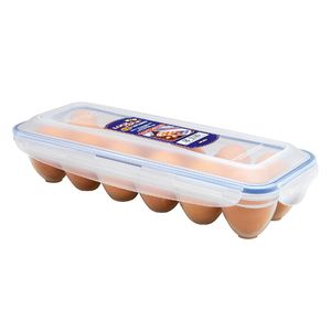 Krabička na vejce Lock & Lock na 12 vajec, 32,5 x 12,5 x 8 cm, průhledná