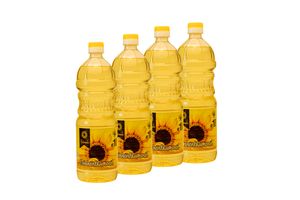 Sonnenblumenöl BEKOSOLE, 14 x 1L PET Flasche, ein raffiniertes Pflanzenöl für kalte und warme Küche