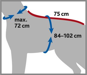 Trixie Bademantel für Hunde - XL