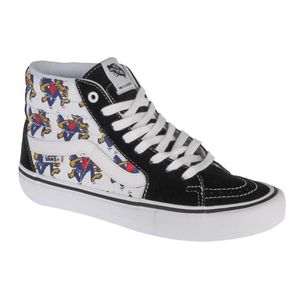 Vans Skate Wolf Sk8 Hi Pro VN0A45JD11Z, Turnschuhe, Unisex, Schwarz, Größe: 38,5