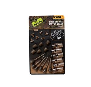 Fox Fishing Edges Camo Drop Off Heli Buffer Bead Kit