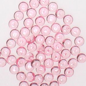 1200 Raindrops Tautropfen Pearls Tischdeko Streu Kommunion Taufe Hochzeit, Farbe:pink