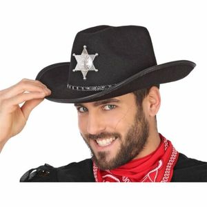 Cappello da Cowboy Nero
