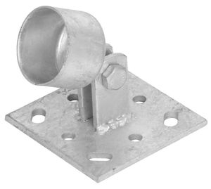PROREGAL Pfostenträger, Aufschraubhülse, 38mm, Gelenk, Zn