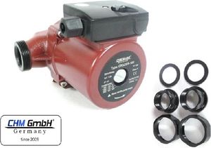 CHM GmbH® Umwälzpumpe 25-80/180 Heizungspumpe Zirkulationspumpe Effizienzpumpe