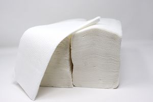 Falthandtuch Papierhandtücher 2-lagig weiß 3200 Blatt Falthandtücher 25x 21 cm