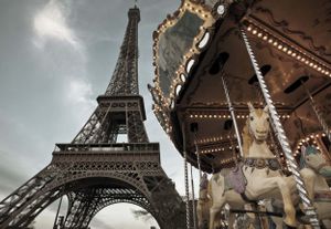 Gallery Fototapete Carrousel de Paris 184x127 cm, 1-tlg. KOMAR