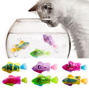 Melario 8 Stücke Katzenspielzeug Elektrischer Fisch Zappelnder Fisch Beweglich Wackelnd für Katze