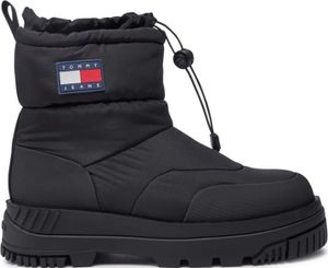 Tommy Jeans Herren Stiefeletten EM0EM01449 BDS Farbe: Schwarz Größe: 45