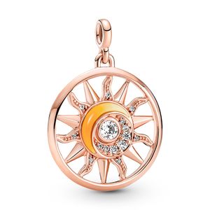 Pandora Me 781965C01 Charm Medallion Power of the Sun 14k pozłacany różowym złotem