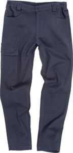 Result WORK-GUARD Pánské kalhoty do pasu Workwear Slim Chino Trousers R470X Blue Navy XXL