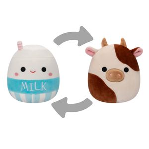 Squishmallows 2v1 Kráva Ronnie a mléko Melly