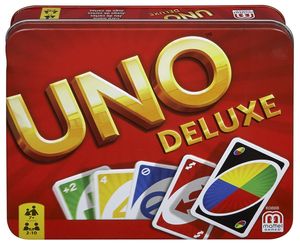 Původní karetní hra UNO Deluxe Karetní hra v dárkovém balení NEW