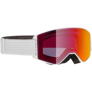 Alpina Erwachsene Skibrille Ski Brille Narkoja white HM orange S2