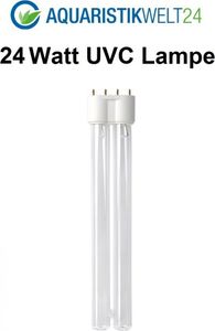 24 Watt UVC Ersatzlampe für Wasserklärer mit 2G11 Sockel