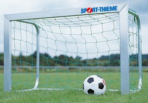 Sport-Thieme Fußballtornetz für Mini-Fußballtor, MW 10 cm, Grün, Für Tor 1,80x1,20 m, Tortiefe 0,70 m