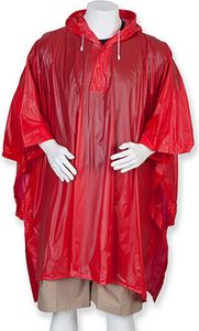 Splashmacs SC010 | Regenponcho - Farbe: Red - Größe: One Size